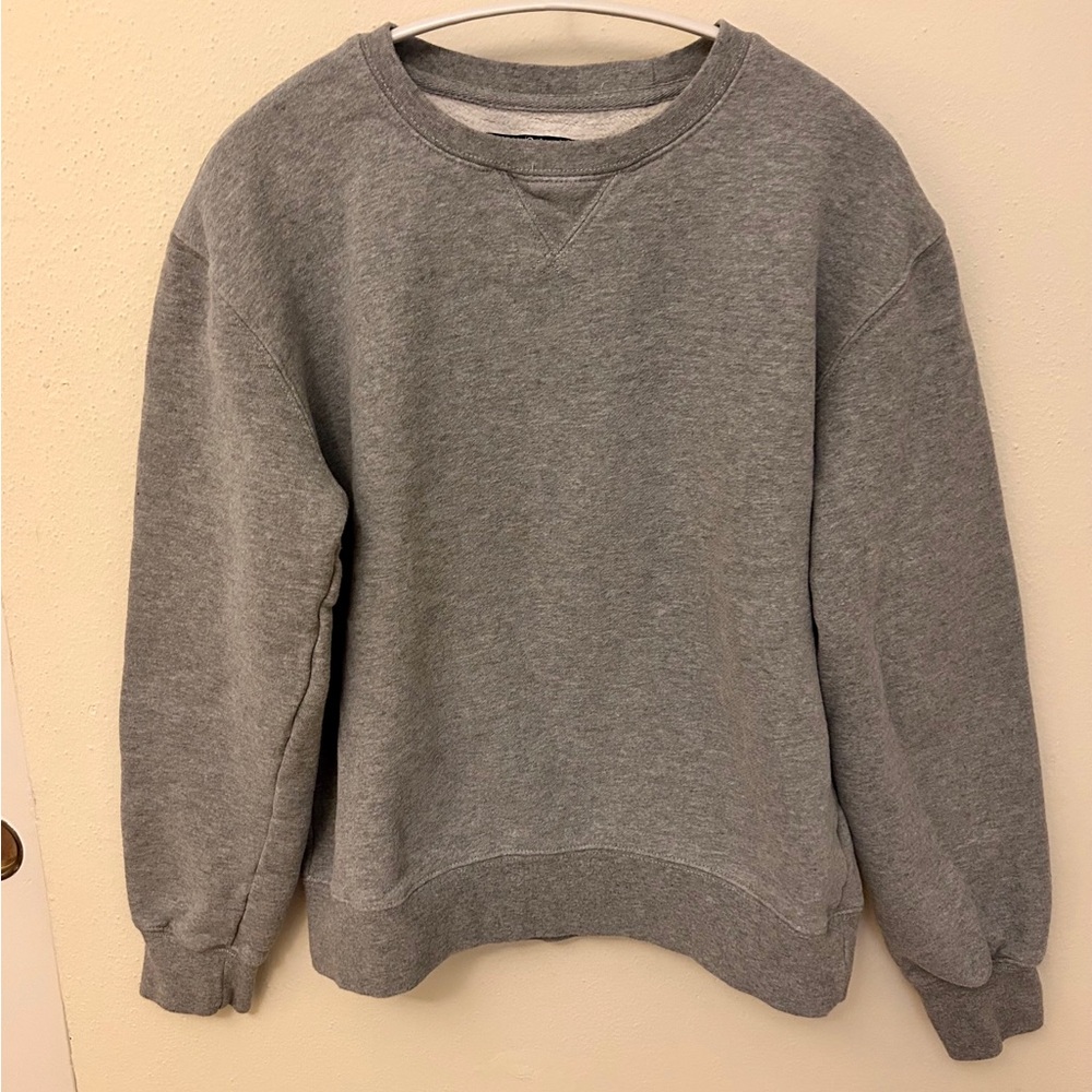 Quince Women’s Crewneck Sweatshirt Heather Gray Size Small